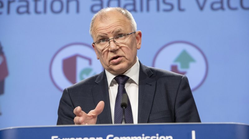 EU Kommissar Vytenis Andriukaitis © European Union , 2018/ Source EC - Audiovisual Service/ Photo Lukasz Kobus