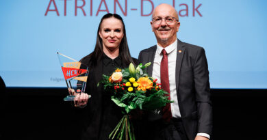 Caroline Atrian-Dolak mit Obmann KommR Andreas Schiefer © Florian Wieser